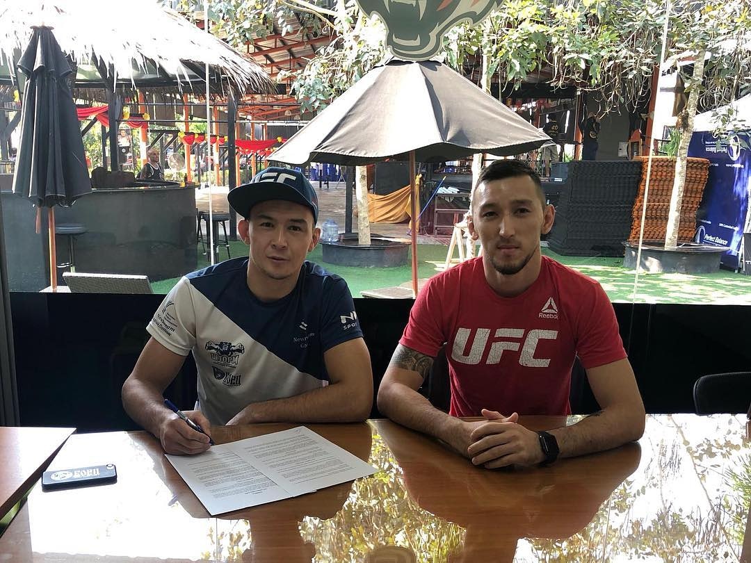 Дамир Исмагулов подписал контракт на второй бой в UFC