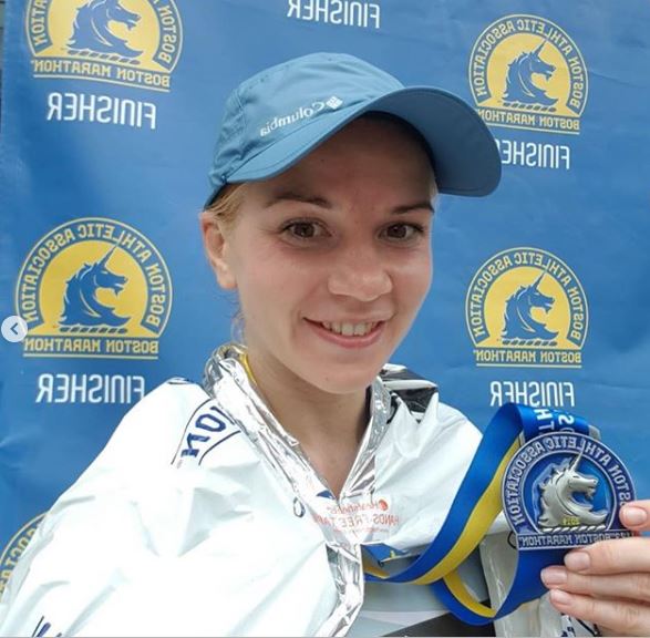 Супруга футболиста «Оренбурга» Григория Чиркина пробежала Бостонский марафон