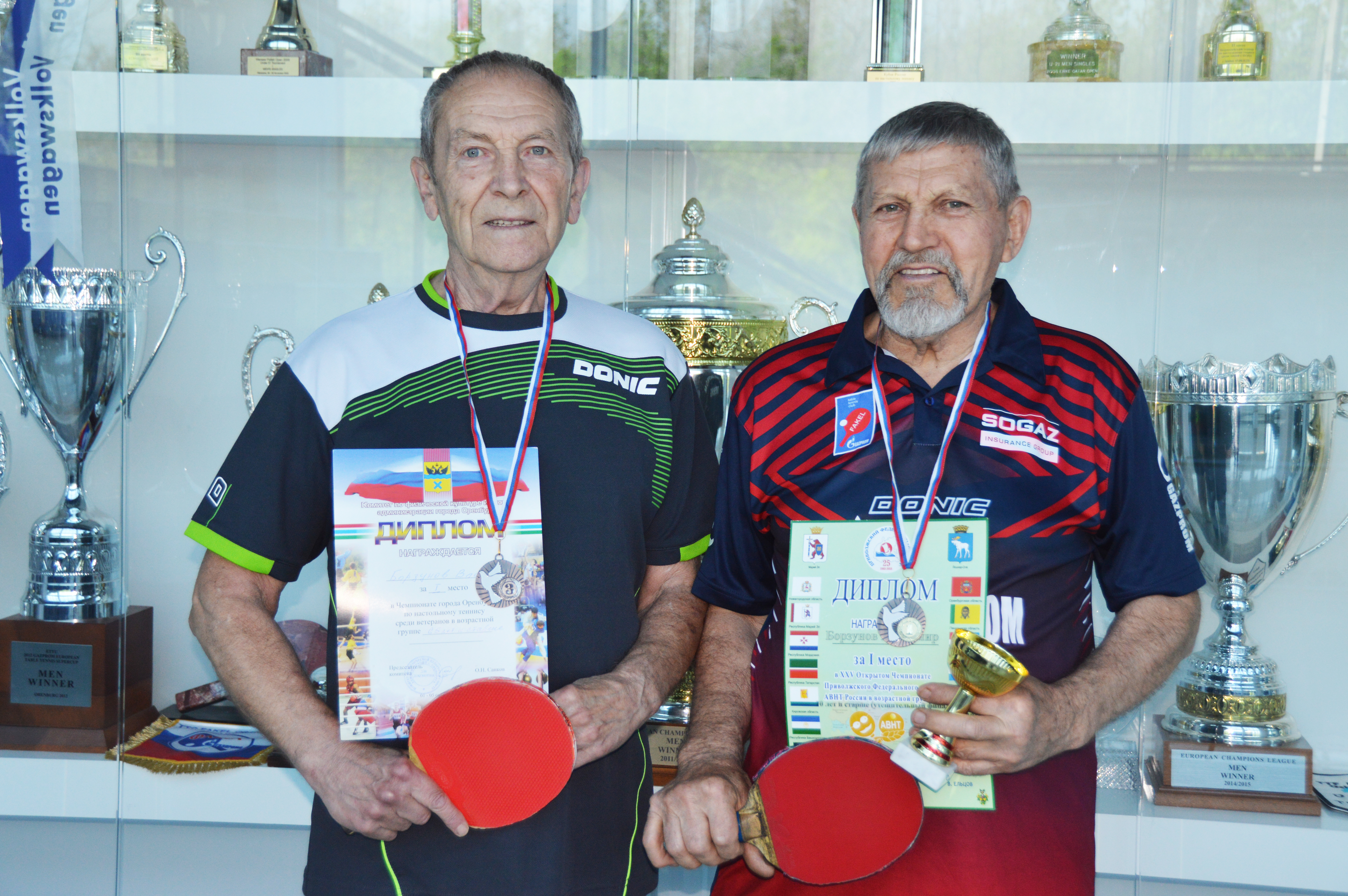 Оренбуржец стал Чемпионом России по настольному теннису среди ветеранов