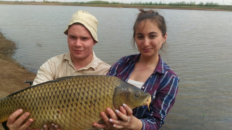 Карп на 7 килограмм: в Оренбуржье стартовала большая рыбалка