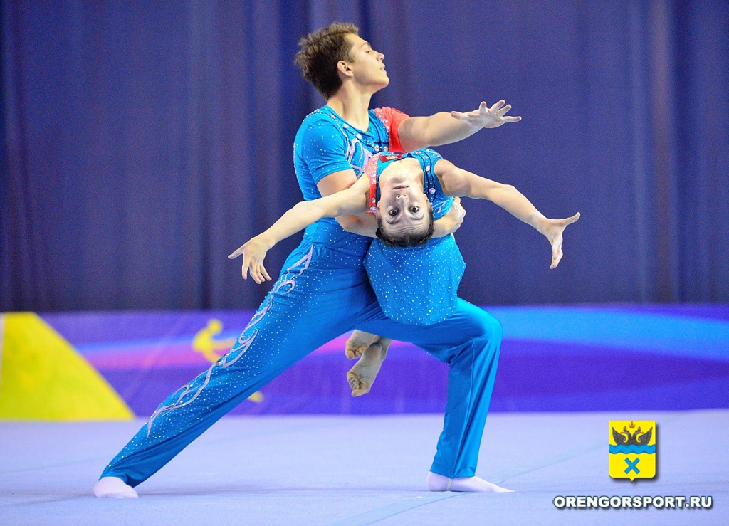 В Оренбурге завершился Чемпионат России по спортивной акробатике