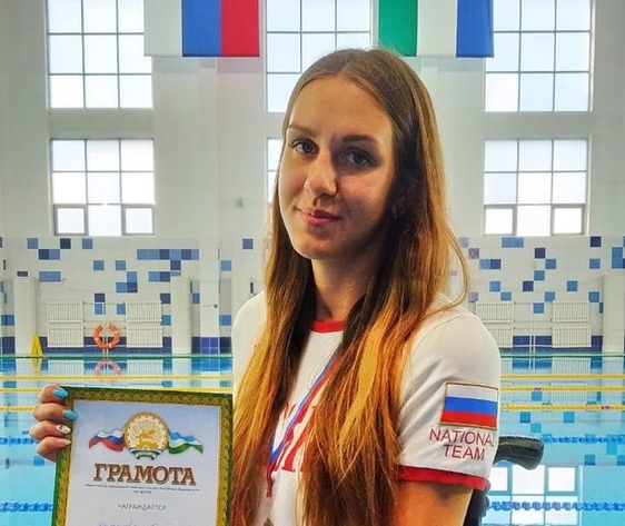 Юлия Молчанова завоевала четыре медали на первом этапе Кубка России по параплаванию