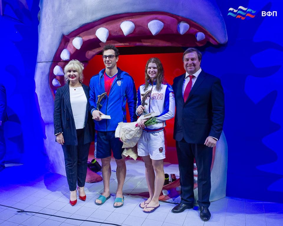 Мария Каменева получила «бронзовую акулу» международного турнира по плаванию
