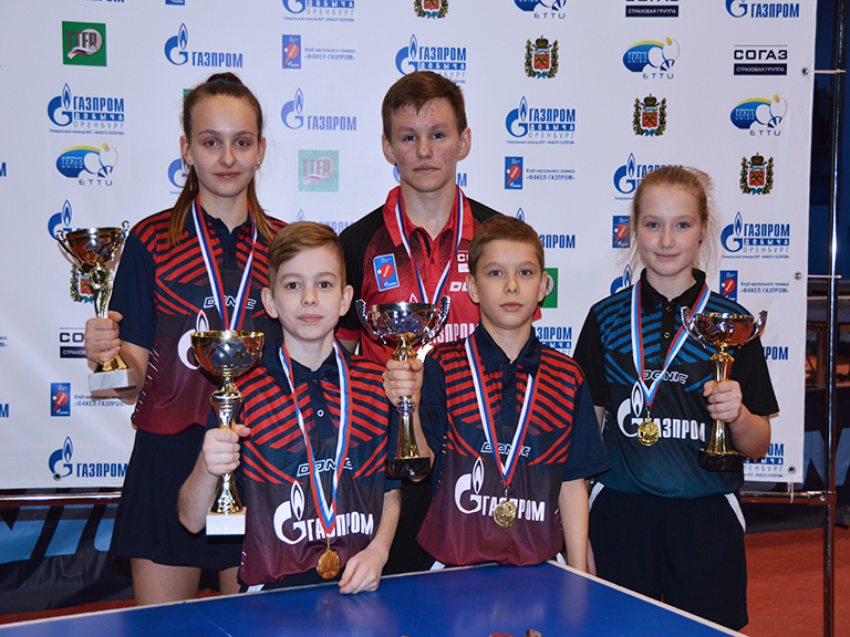 Триумф оренбуржцев:  юные теннисисты завоевали пять золотых медалей в «ТОП-10»