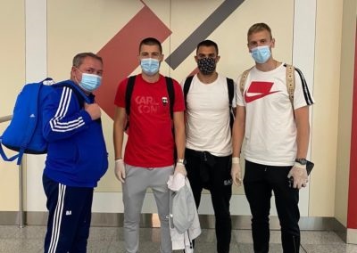 Возвращение блудных футболистов: Мишкич, Алвеш и Радакович добрались до Оренбурга