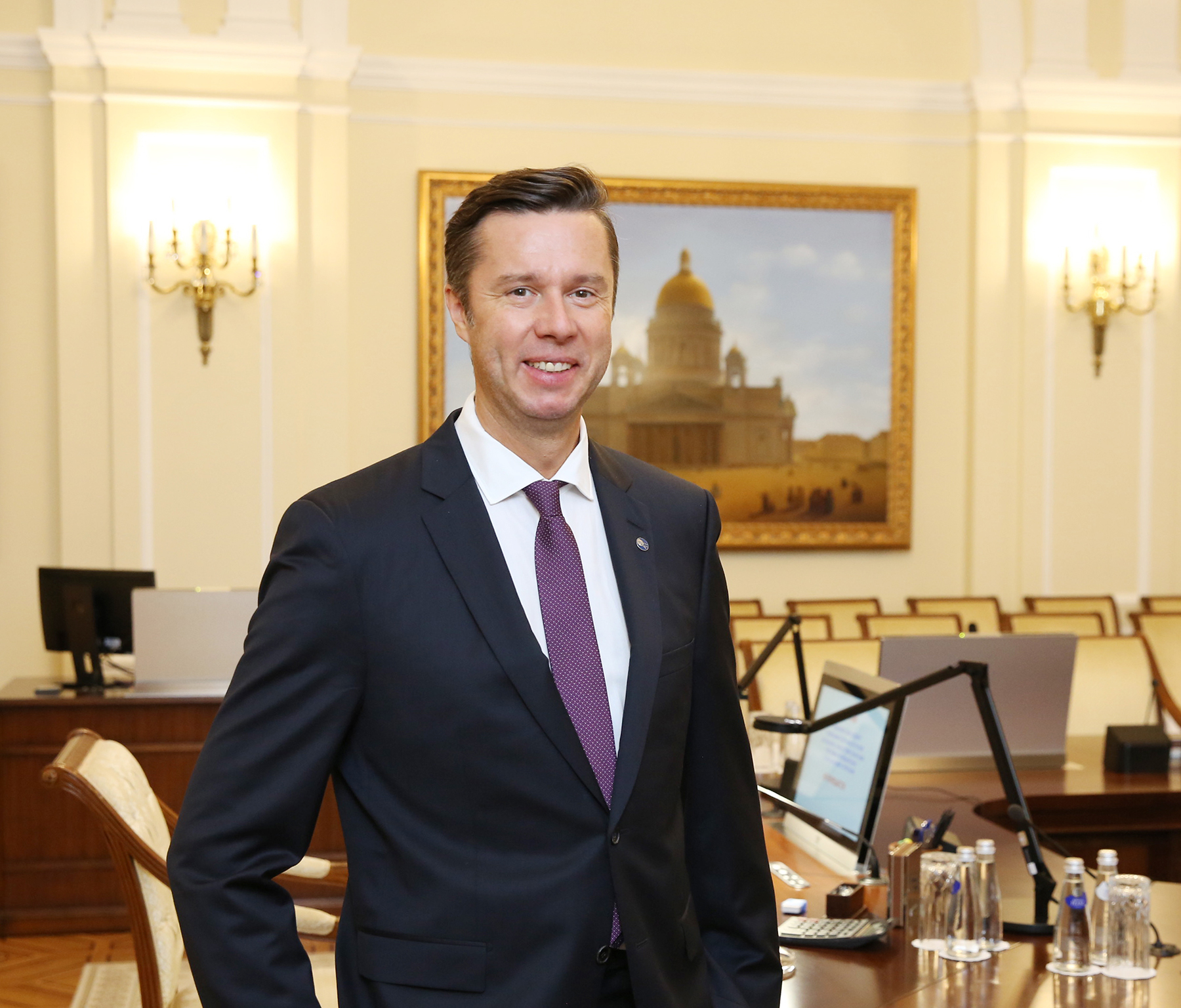 Капитан «Факел Газпрома» Владимир Самсонов претендует на пост вице-президента ETTU