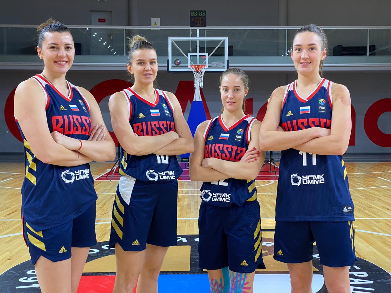 Четверо баскетболисток «Надежды» вошли в состав сборной России