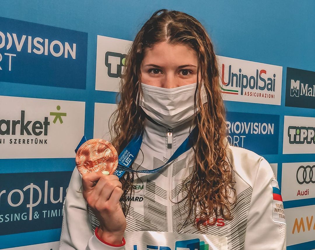 Серебро и две бронзы: Мария Каменева взяла три медали на Чемпионате Европы