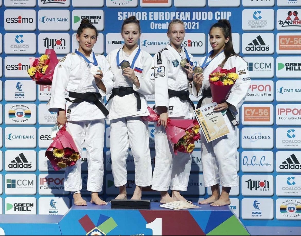 Оренбурженка Диана Тунян завоевала бронзу Кубка Европы по дзюдо