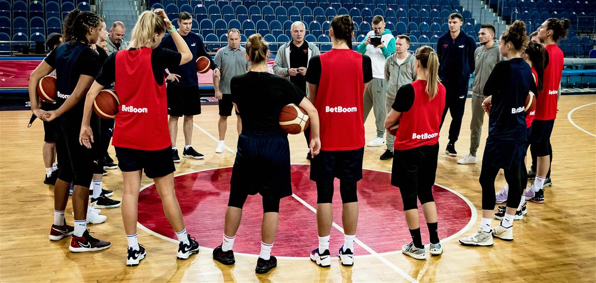 Женская сборная России по баскетболу готовится к старту отбора Евробаскета-2023