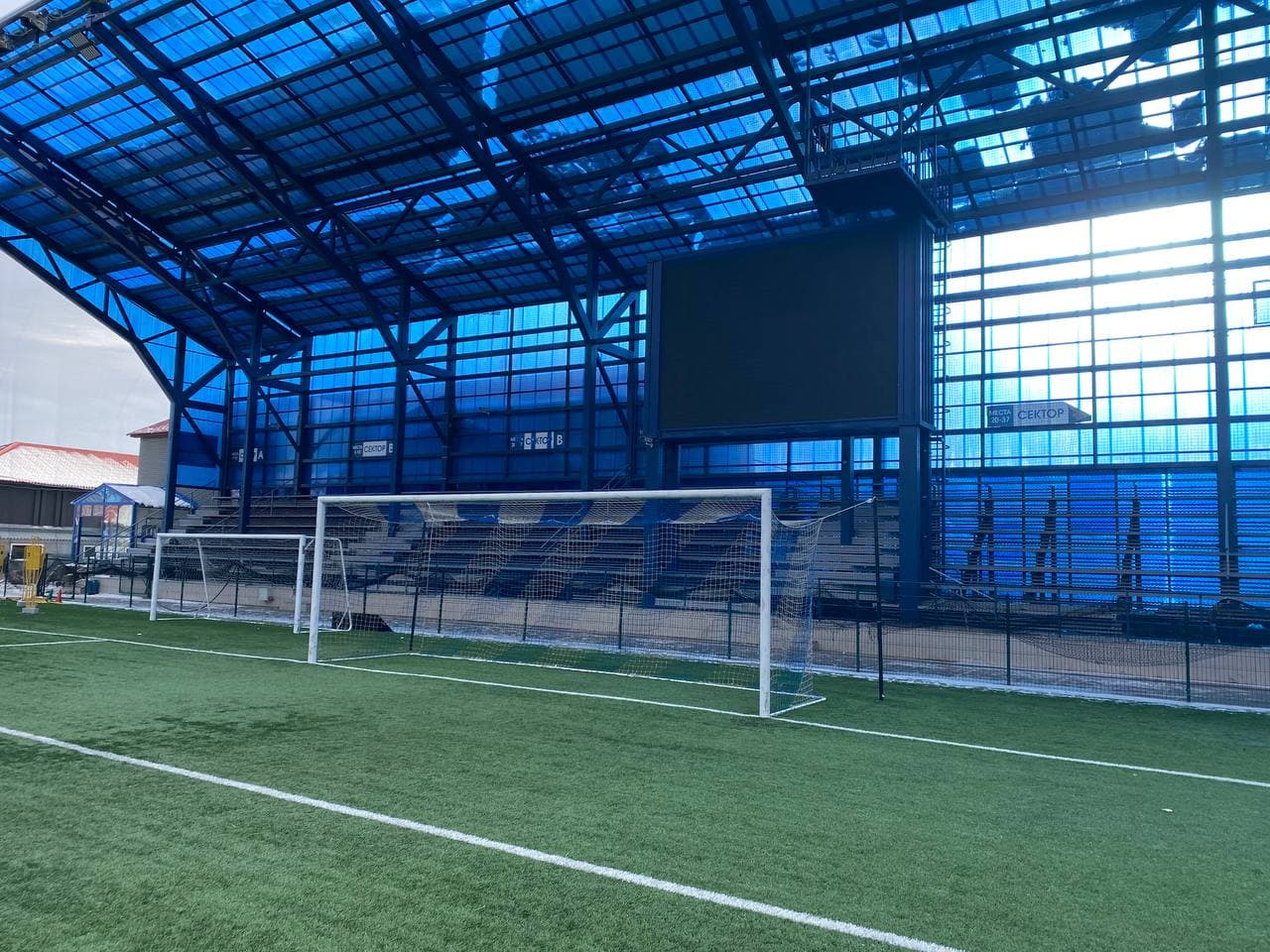 «Оренбург» показал реконструкцию стадиона «Газовик» на видео
