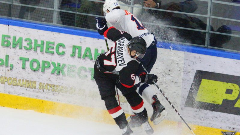 Шайба Барбашева на последней минуте принесла «Южному Уралу» победу над «Тамбовом»