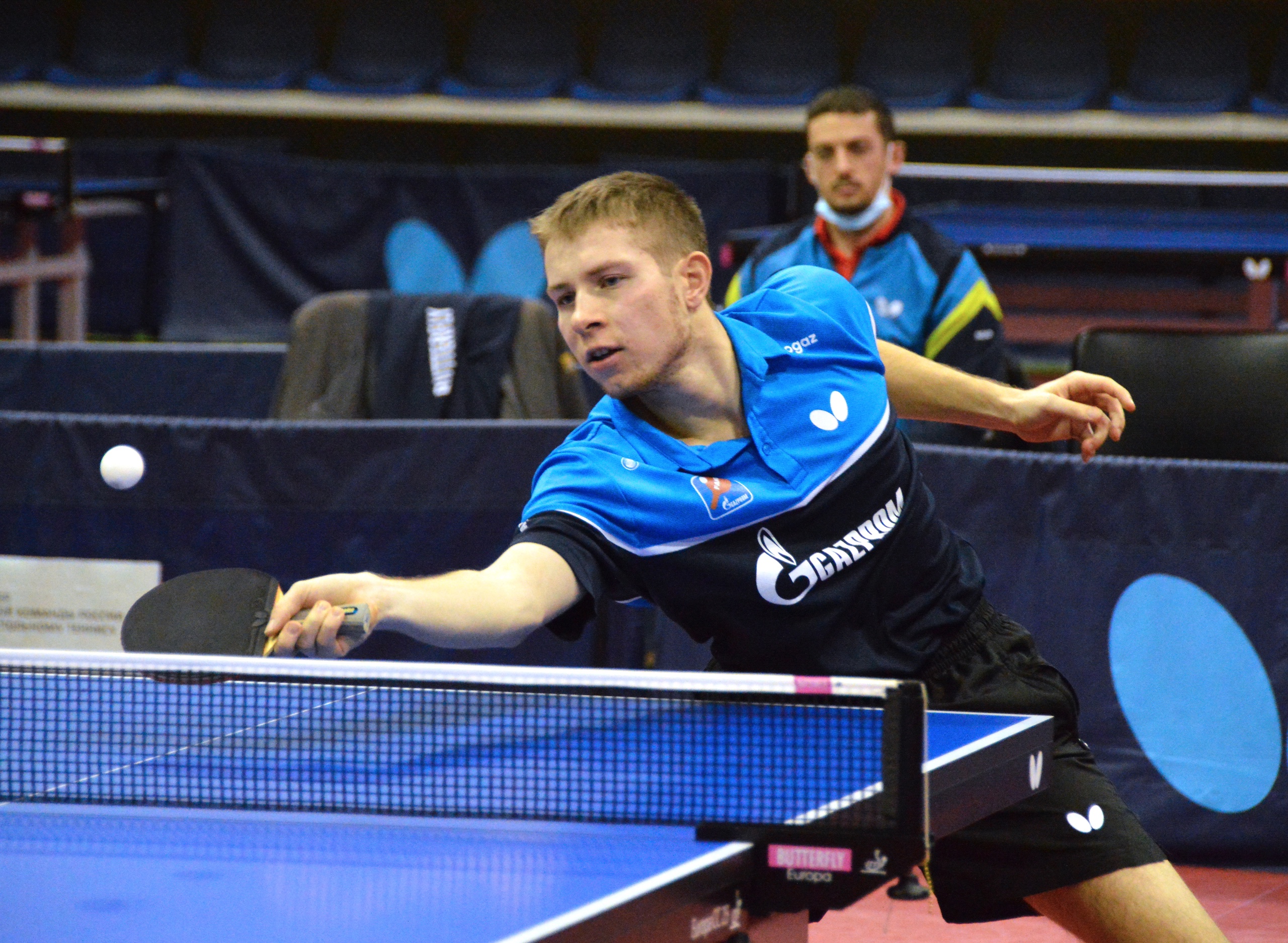 Оренбургский клуб настольного тенниса «Факел-Газпром» выиграл все матчи в третьем туре Премьер-лиги