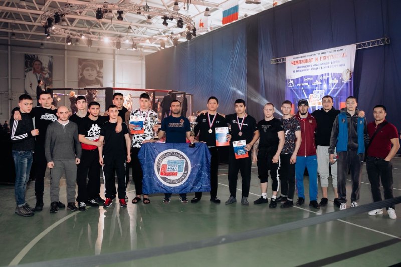 Сборная Оренбургской области завоевала два золота и бронзу на первенстве ПФО по MMA