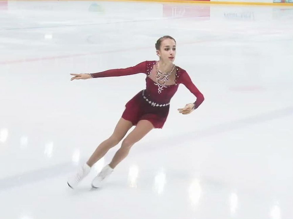Оренбургская фигуристка Валерия Шульская заняла четвертое место на Кубке России
