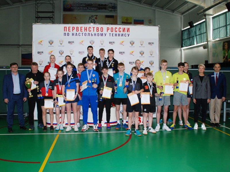 Оренбургские теннисисты завоевали шесть медалей на первенстве России