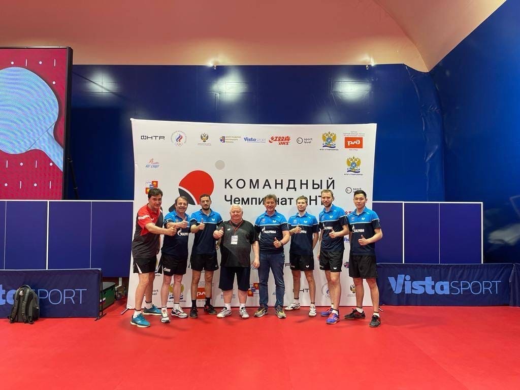 Оренбургский «Факел-Газпром» стал победителем чемпионата России по настольному теннису