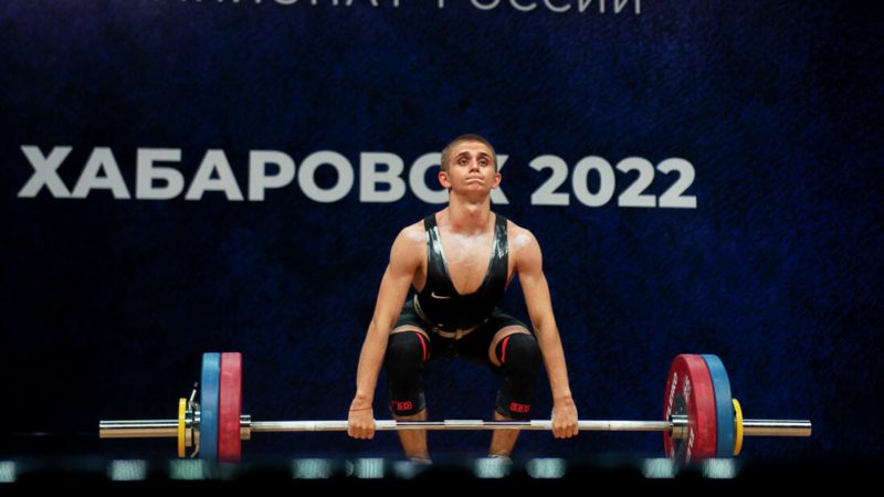 Орский тяжелоатлет Кирилл Лабарев попал в пятерку сильнейших на чемпионате России