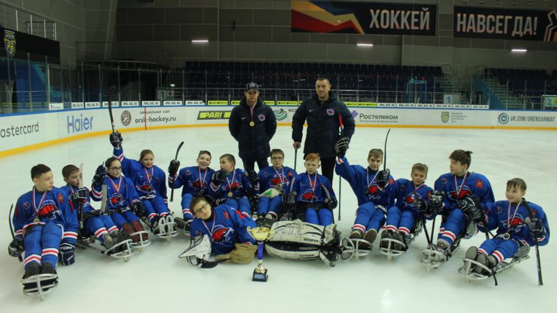 В Оренбурге пройдет следж-хоккейный турнир «Степные огни»
