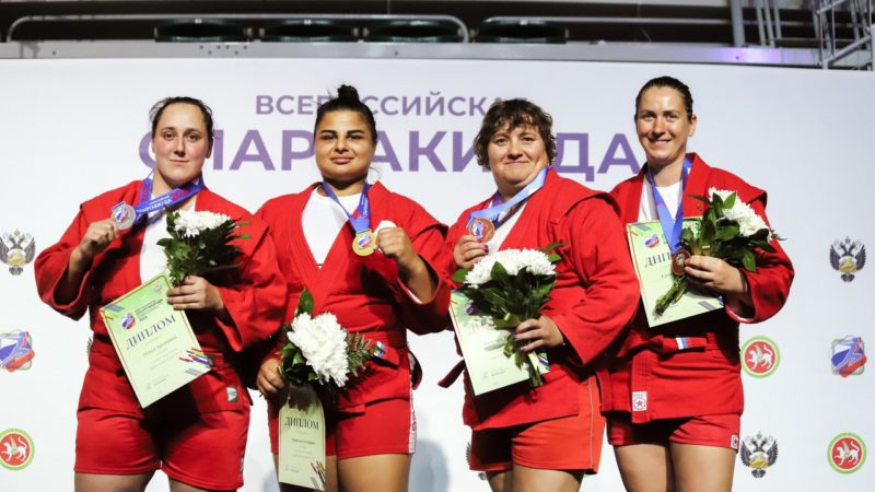 Бузулукская самбистка Елена Хакимова стала бронзовым призером Всероссийской Спартакиады