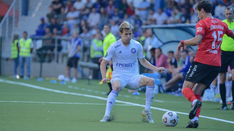 Защитник «Оренбурга» Кирилл Печенин сыграл за Беларусь против Словакии в Лиге наций