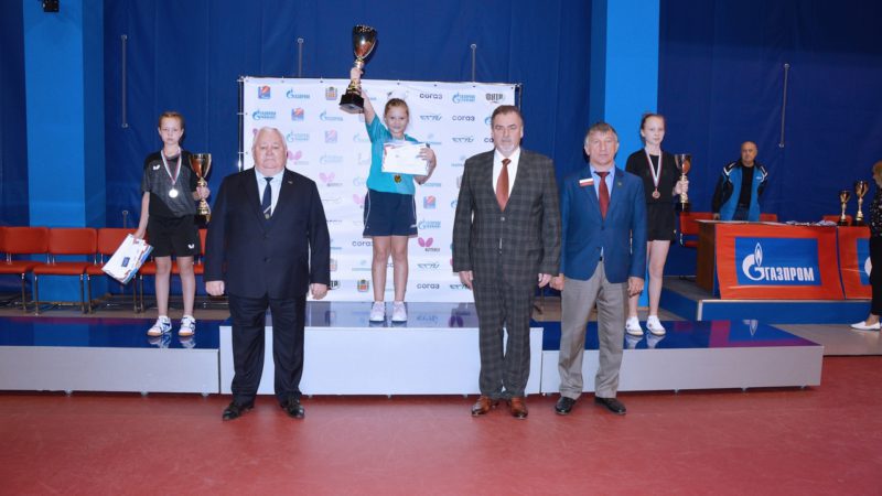 Ульяна Кизимова стала победительницей Кубка губернатора Оренбургской области по настольному теннису