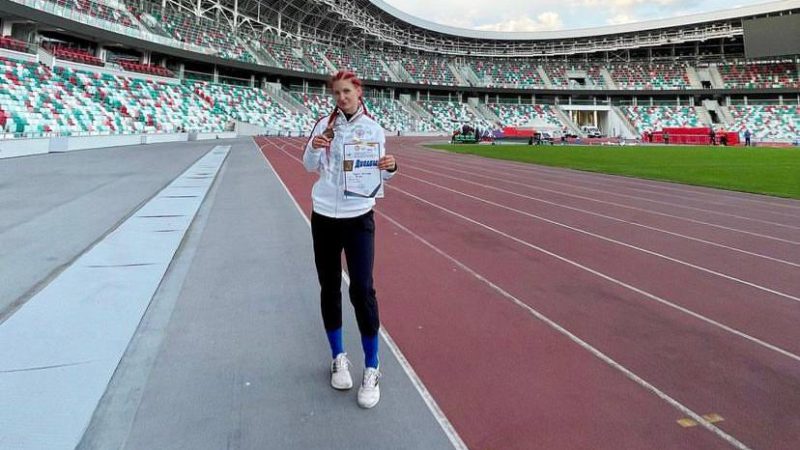 Александра Неделько завоевала серебро и бронзу чемпионата Республики Беларусь