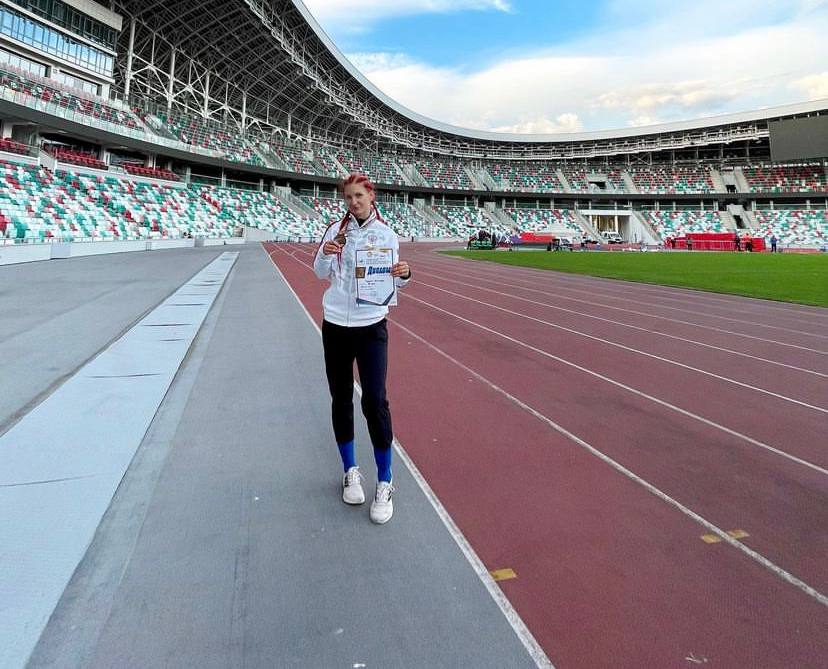 Александра Неделько завоевала серебро и бронзу чемпионата Республики Беларусь
