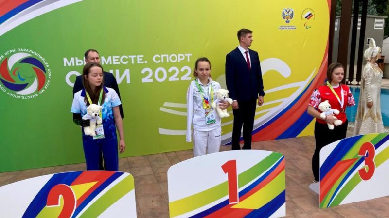 Орчанка Виктория Ищиулова завоевала еще три золота на Летних играх паралимпийцев «Мы вместе. Спорт»