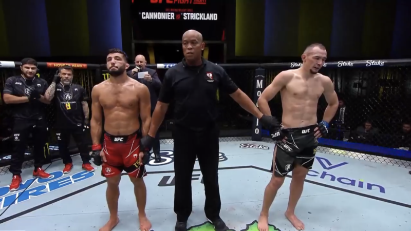 Оренбуржец Дамир Исмагулов проиграл Арману Царукяну и потерпел первое поражение в UFC