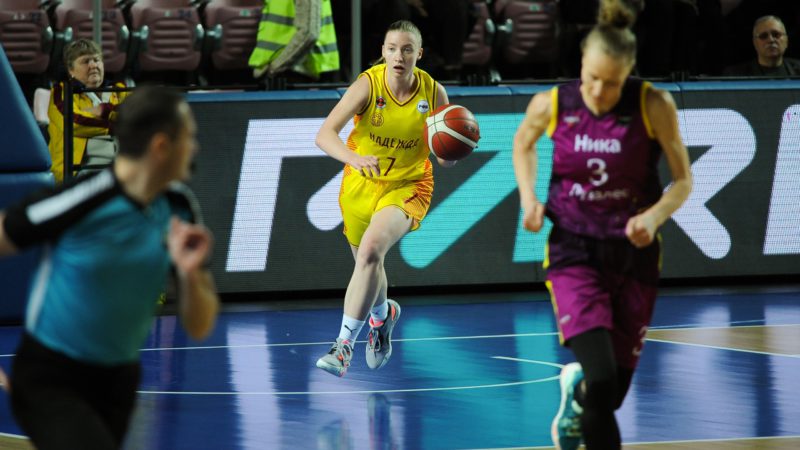 Вероника Логинова: Перед дебютом за «Надежду» провела с командой только три тренировки