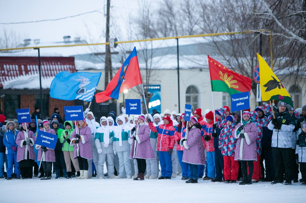 В Оренбуржье открыли XXII зимние сельские спортивные игры «Оренбургская снежинка»