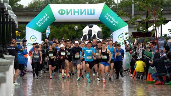 Зелёный Марафон Сбера в Оренбурге собрал более 3 тысяч человек