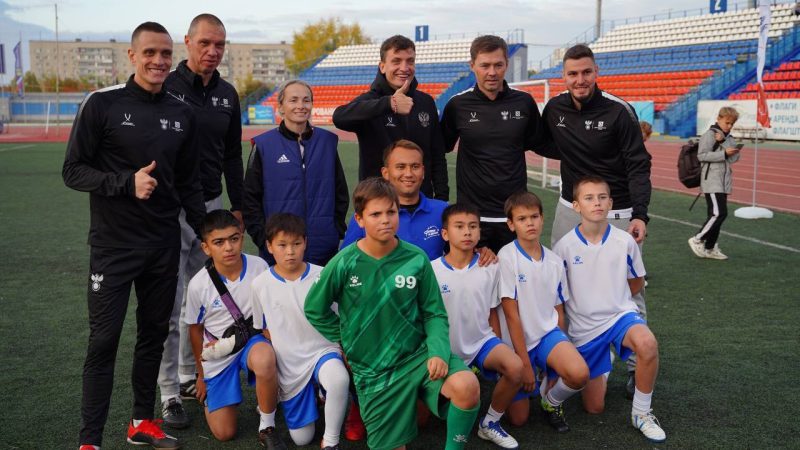 Юные оренбуржцы стали участниками фестиваля «Футбол в школе»