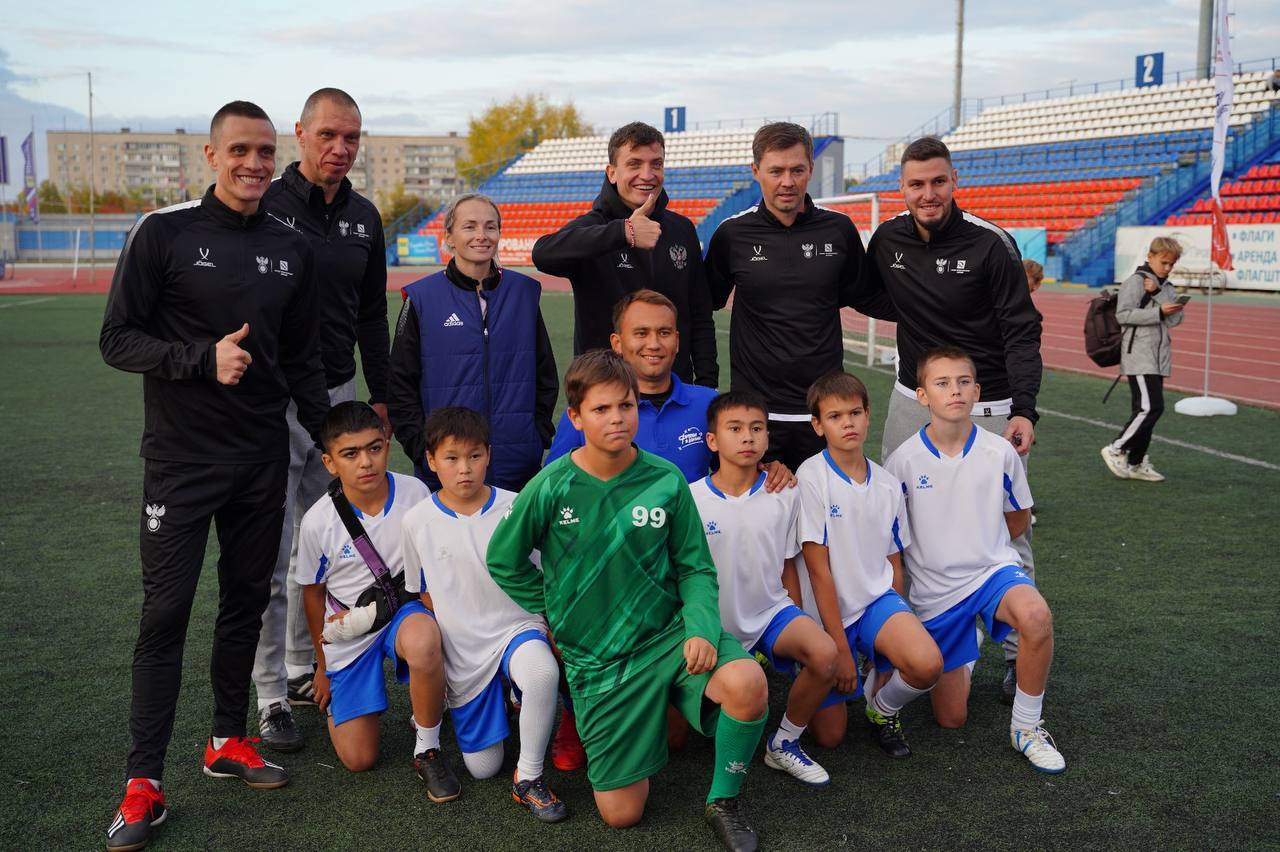 Юные оренбуржцы стали участниками фестиваля «Футбол в школе»