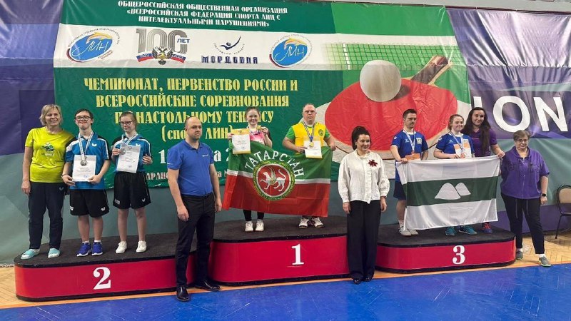 Паратеннисисты из Оренбуржья стали призёрами Чемпионата России