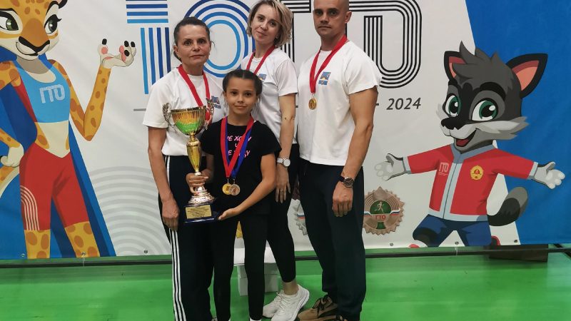 Семья Карповых из Оренбургского района стала трехкратным победителем регионального фестиваля ГТО