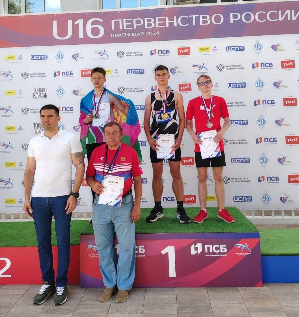 Легкоатлет Кирилл Чубенко установил новый рекорд области