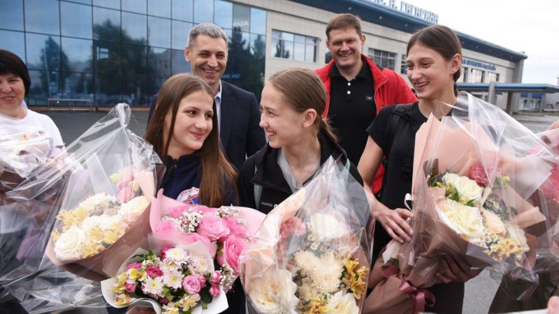 Оренбург встретил призёров первенства Европы по дзюдо