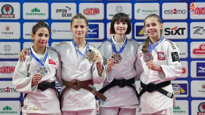 Золото и две бронзы завоевали оренбургские дзюдоистки на первенстве Европы