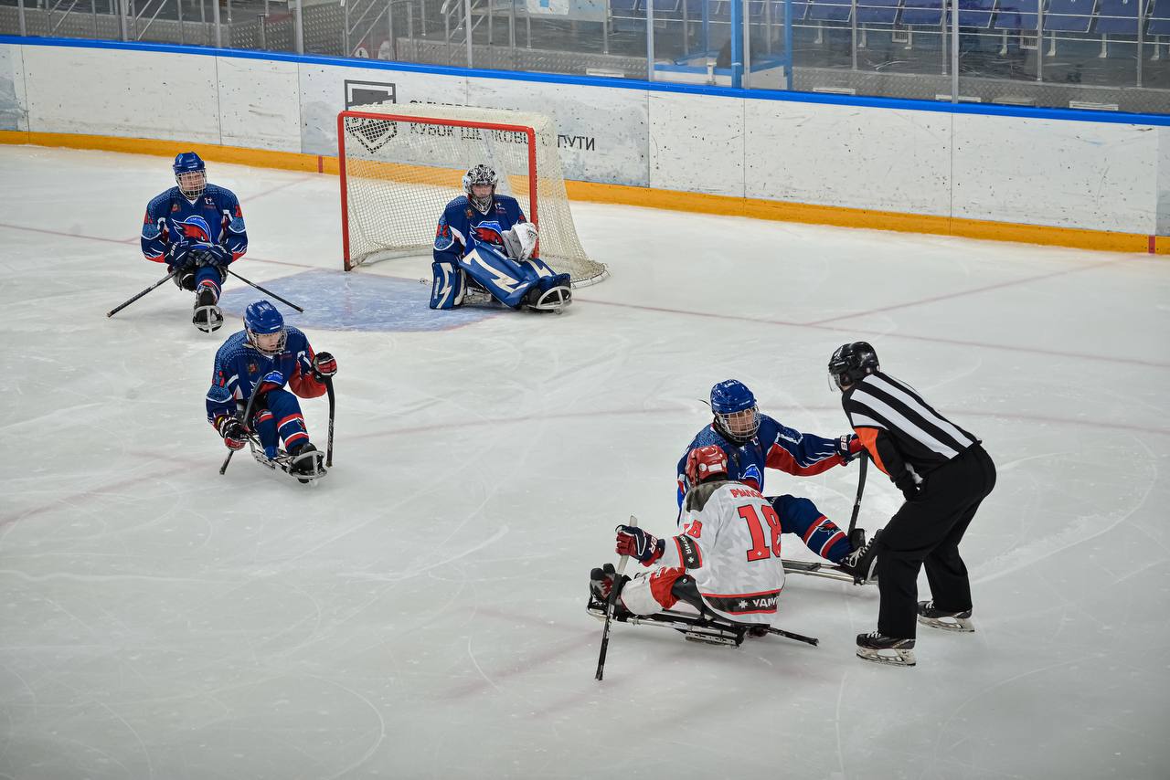 Оренбургские «Ястребы» взяли Кубок губернатора по следж-хоккею