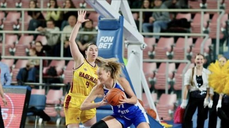 «Надежда» дома уступила московскому «Динамо»