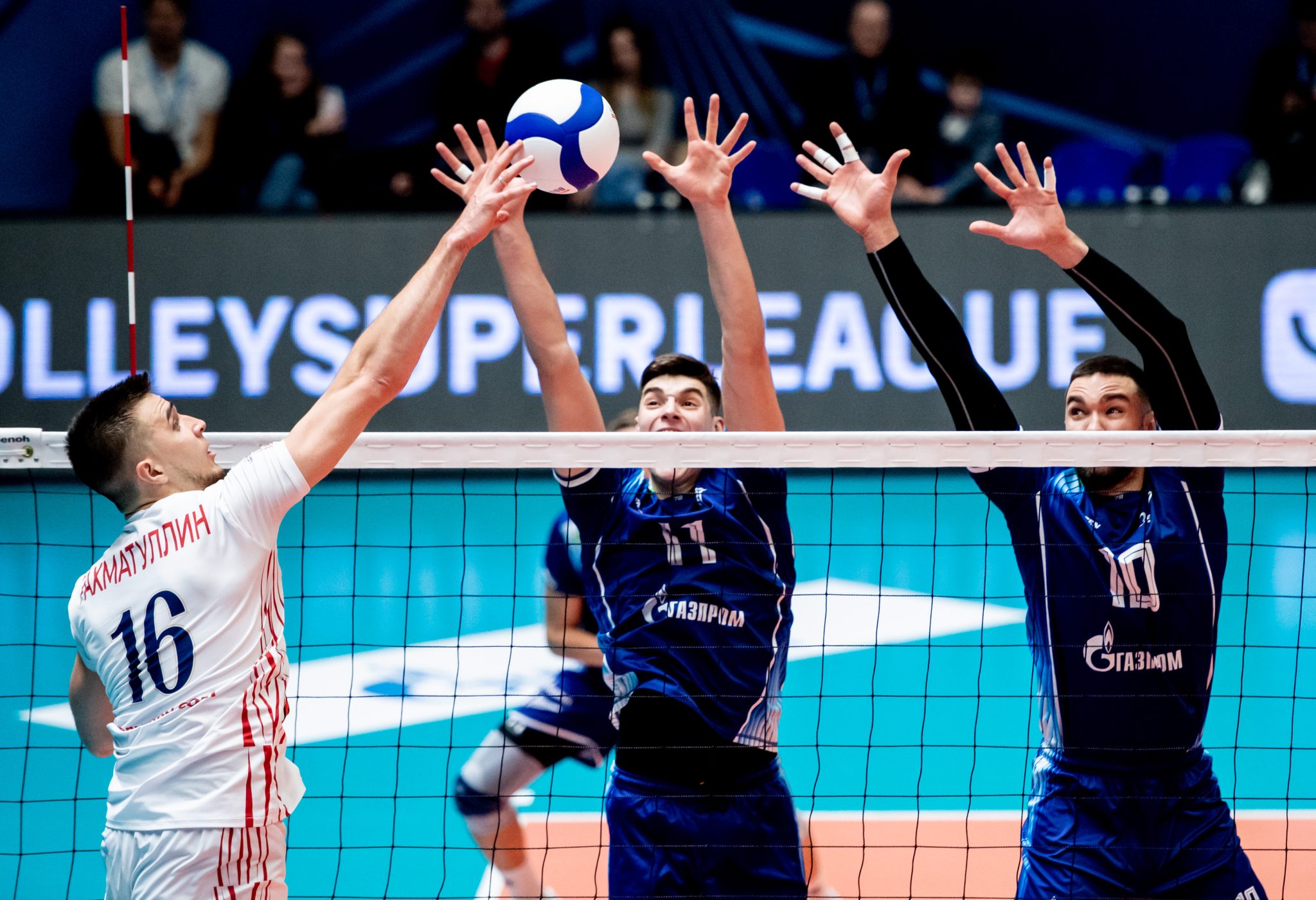 Волебольный клуб «Оренбуржье» уступил питерскому «Зениту»