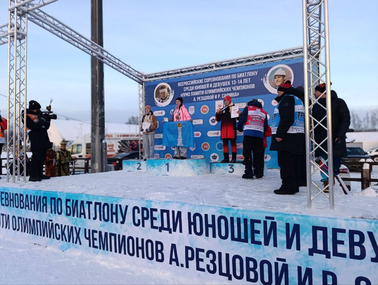Юная биатлонистка из Оренбуржья привезла «серебро» и «бронзу» из Казани