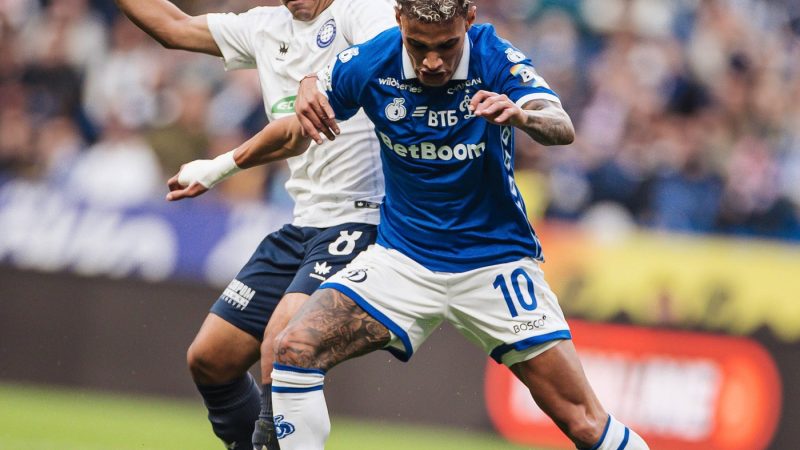 Безумная ничья в Москве! «Динамо» и «Оренбург» забили шесть мячей